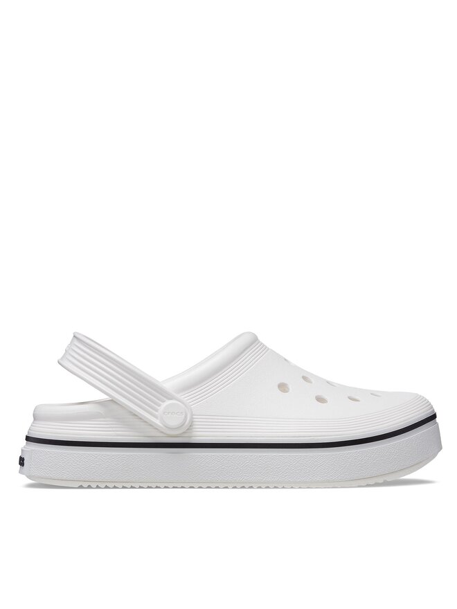 Crocs Чехли Crocs Crocs Crocband Clean Clog Kids 208477 Бял