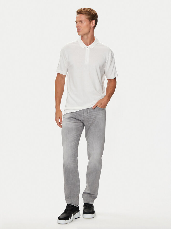 Armani Exchange Armani Exchange Polo 6DZFLC ZJM5Z 1116 Λευκό Regular Fit