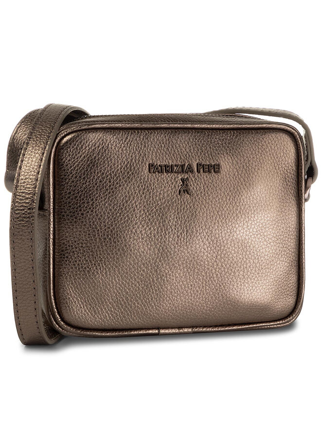 Patrizia Pepe Ročna torba Patrizia Pepe 2V8986/A4U8-F1YL Zlata