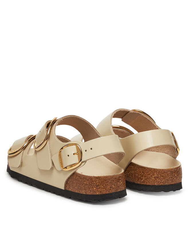 Birkenstock Σανδάλια Birkenstock Milano Big Buckle 1025395 Εκρού