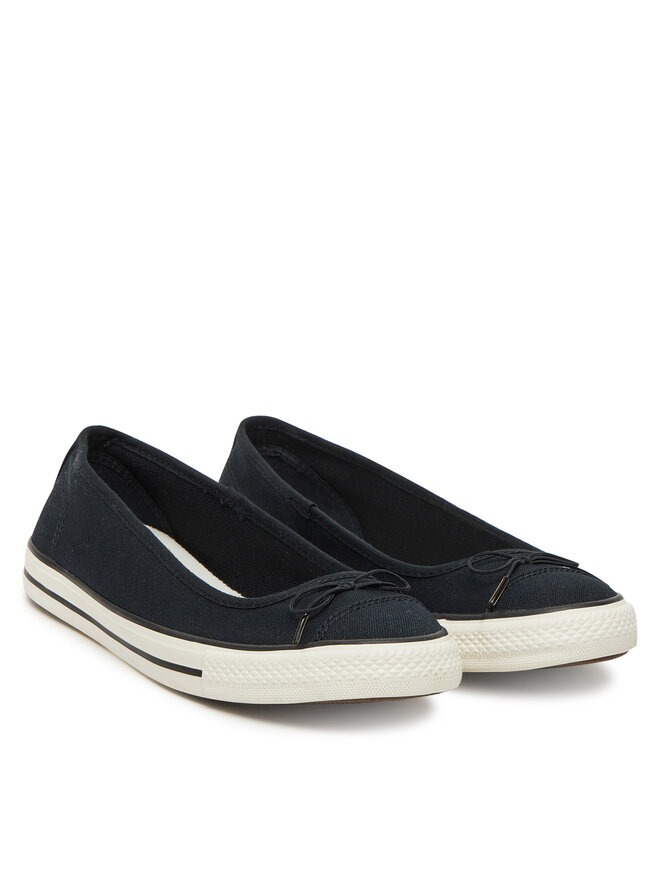 Converse Baleriny Converse Chuck Taylor All Star Dainty Ballerina A16210C Czarny