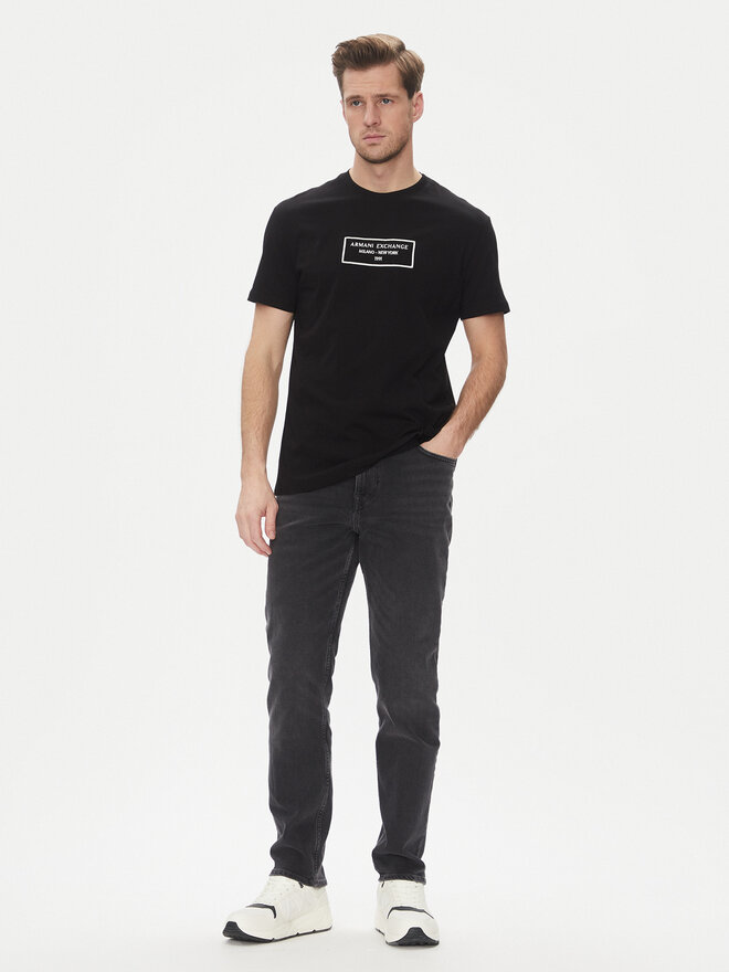 Armani Exchange Armani Exchange T-Shirt XM000552 AF10356 UC001 Schwarz Regular Fit