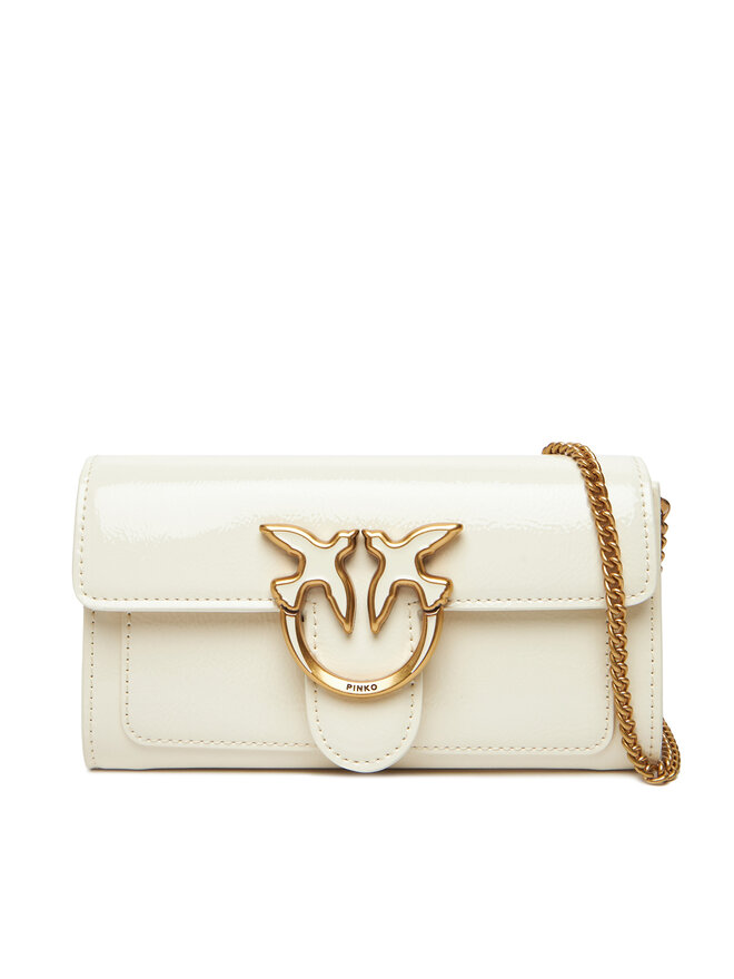 PINKO Τσάντα PINKO Love One Wallet C PE25 PLTT 100062 A1UV Λευκό