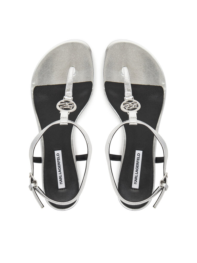 KARL LAGERFELD Босоніжки KARL LAGERFELD KL82515 Срібний
