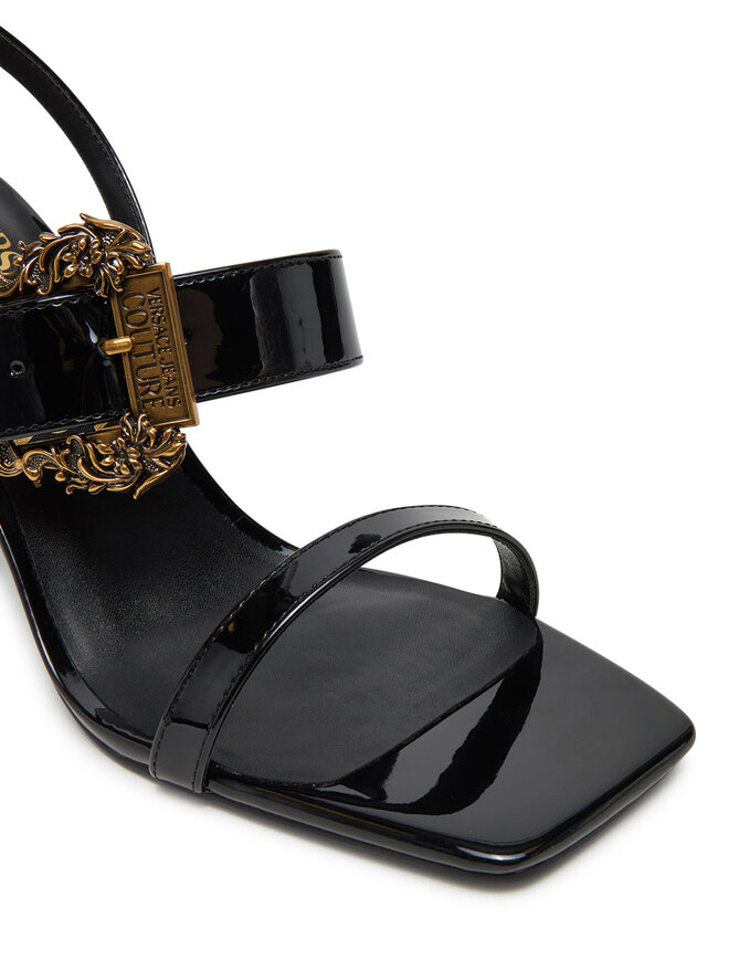 Versace Jeans Couture Босоніжки Versace Jeans Couture 78VA3S71 Чорний