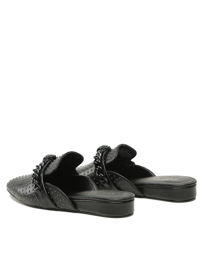 Kurt Geiger Klapki Kurt Geiger Chelsea Mule Drench 8488000109 Czarny