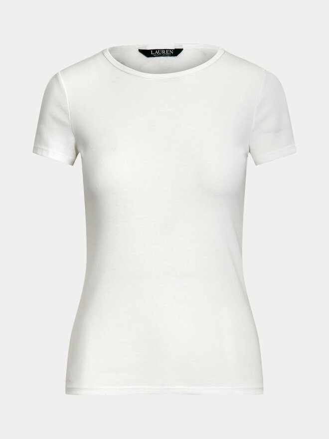 LAUREN RALPH LAUREN Lauren Ralph Lauren T-Shirt 200655374002 Weiß Slim Fit