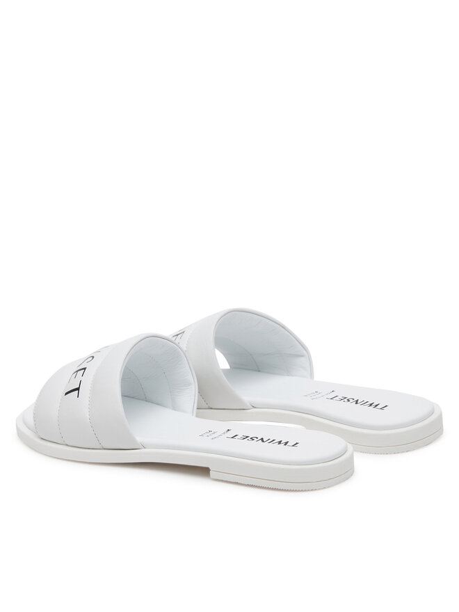 TWINSET Natikači TWINSET 251GCJ040 Bela