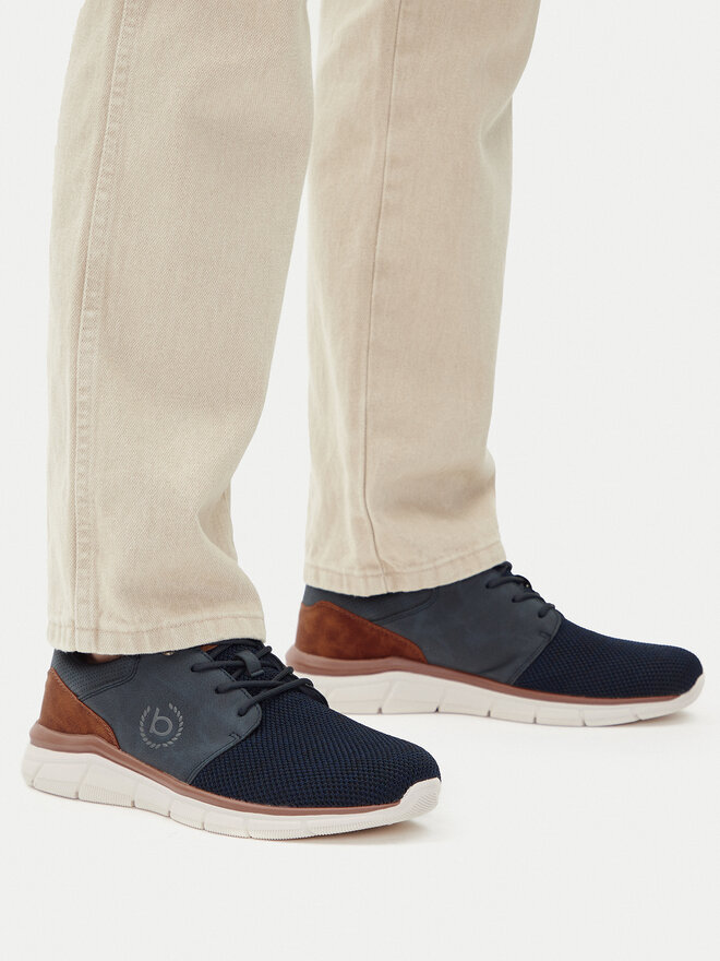 Bugatti Félcipő Bugatti 341-AFA01-6900 Sötétkék