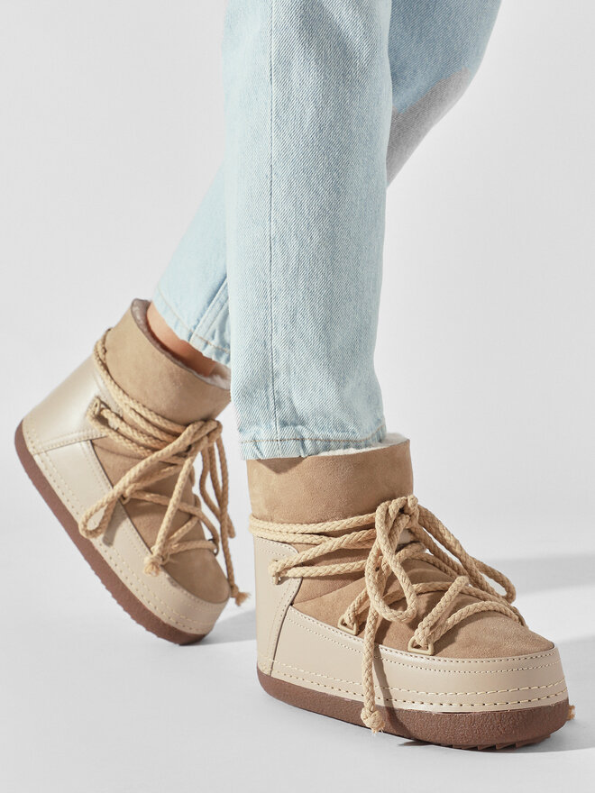 Inuikii Botas de nieve Inuikii Classic 75101-007 Beis
