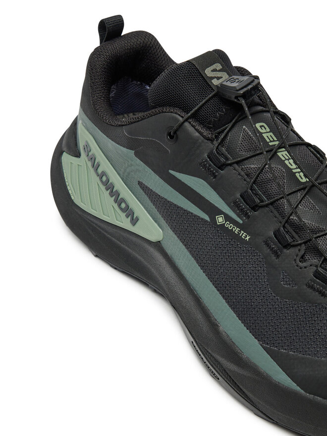 Salomon Pantofi pentru alergare Salomon Genesis Gore-Tex L47518700 Negru