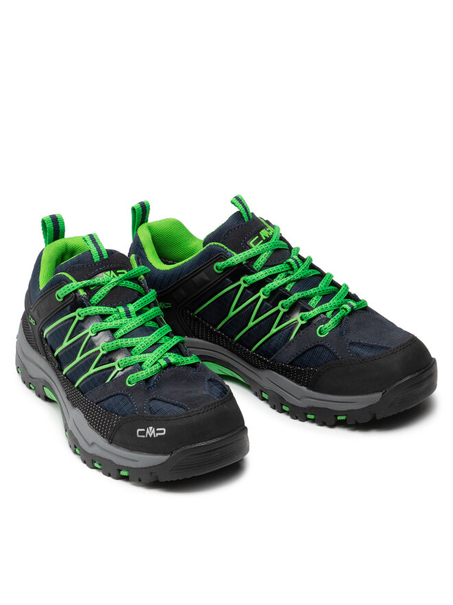 CMP Botas de trekking CMP Rigel Low Trekking Shoe Kids Wp 3Q54554J Azul marino