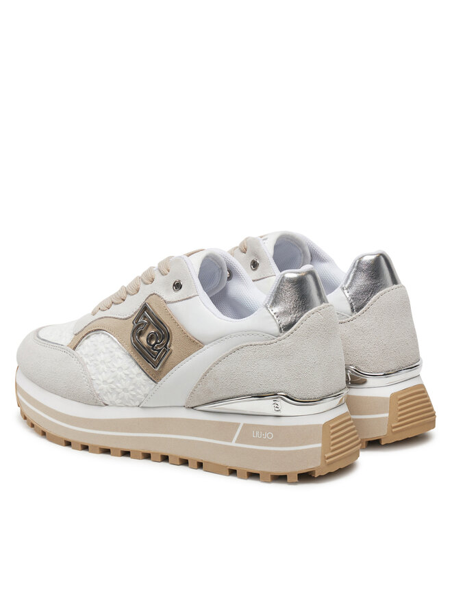 Liu Jo Сникърси Liu Jo Maxi Wonder 73 BA5015 PX542 Екрю