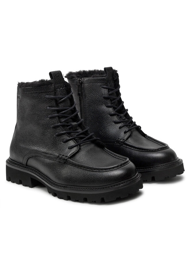 BOSS Stiefel BOSS Julyo Halb Grafit 50523902 Schwarz