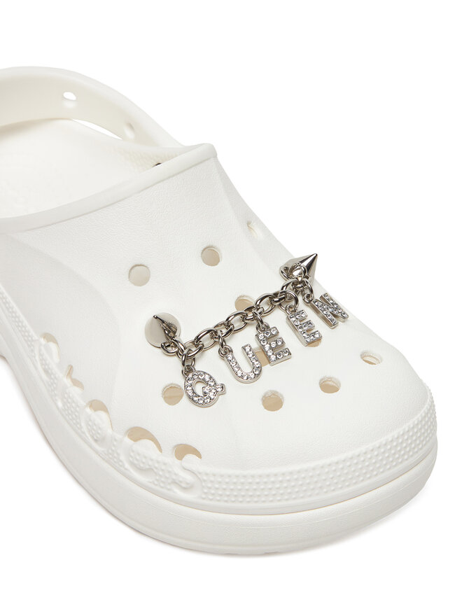 Crocs Okrasek za obutev Crocs QUEEN CHAIN 10011704 Srebrna