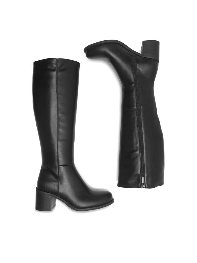 JENNY Kozačky JENNY TESSA WS22461-01 Černá