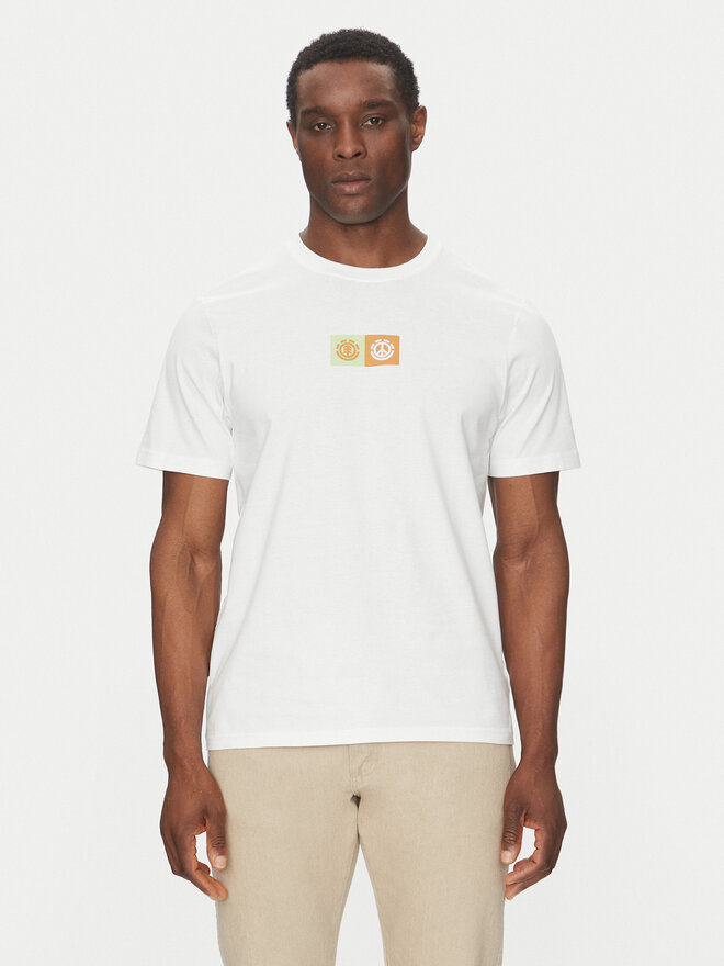 Element Element T-Shirt ELYZT00492 Weiß Regular Fit