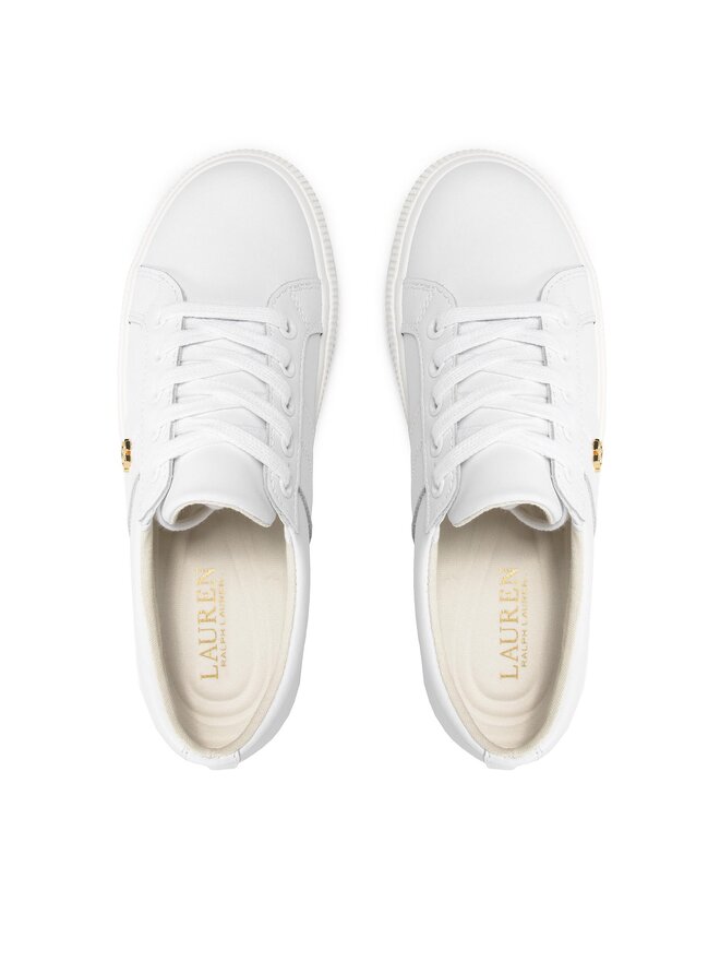 LAUREN RALPH LAUREN Сникърси Lauren Ralph Lauren Janson II 802830937006 Бял