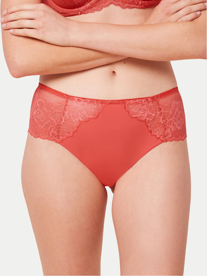 Triumph Triumph Klasične gaćice s visokim strukom Wild Peony Florale 10209626 Ružičasta