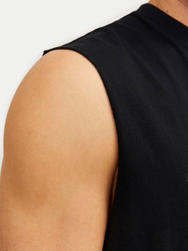 Jack&Jones Jack&Jones Tank top Vesterbro 12250430 Μαύρο Oversize