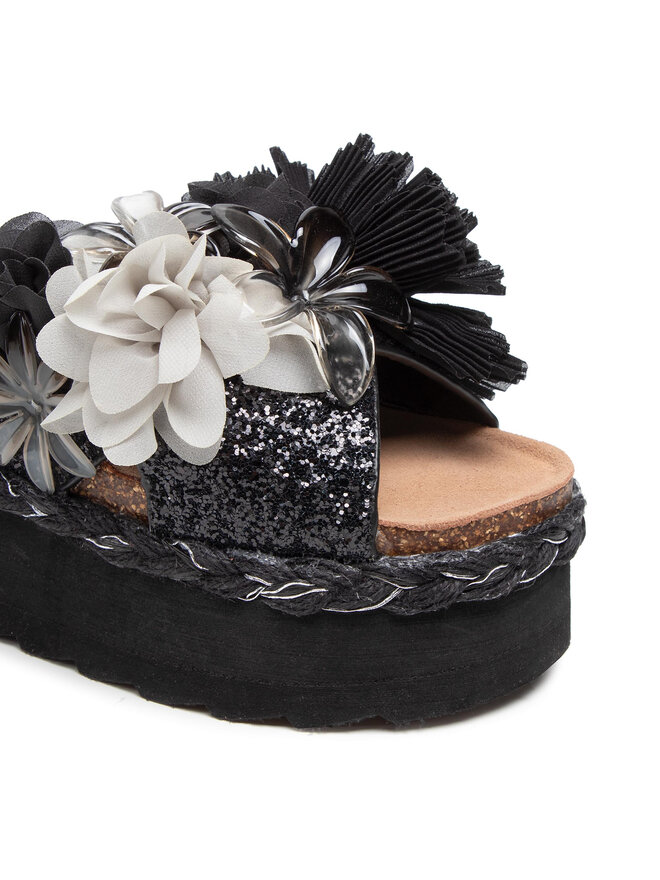 Colors Of California Espadrilles Colors Of California HC.BES041 Schwarz