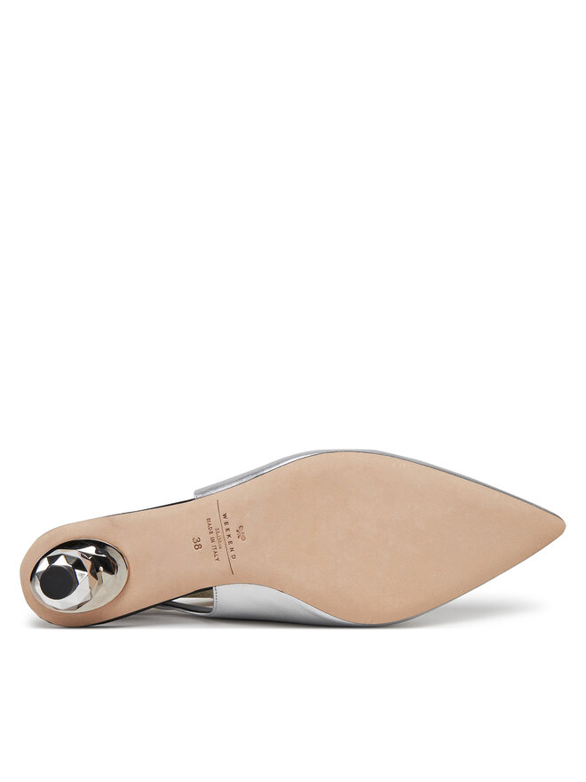 Weekend Max Mara Pumps Weekend Max Mara Gallico 2515521034600 Silberfarben