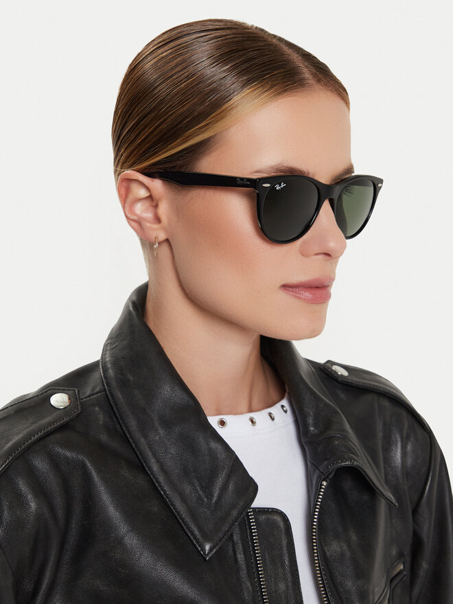 Ray-Ban Sonnenbrillen Ray-Ban Wayfarer II Classic 0RB2185 901/31 Schwarz