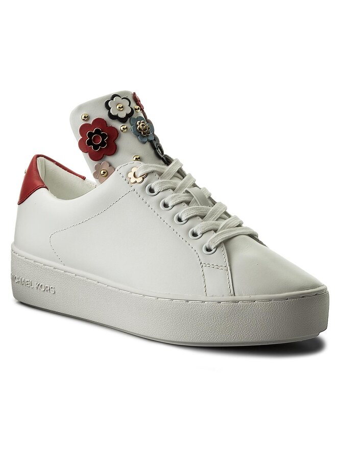 Zapatillas MICHAEL Michael Kors Mindy Lace Up 43S8MNFS1L Blanco zapatos.es