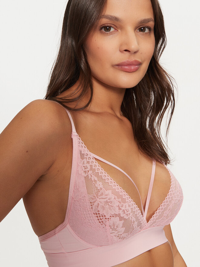 Hunkemöller Hunkemöller Бюстгальтер бралетт Remi 300126 Рожевий