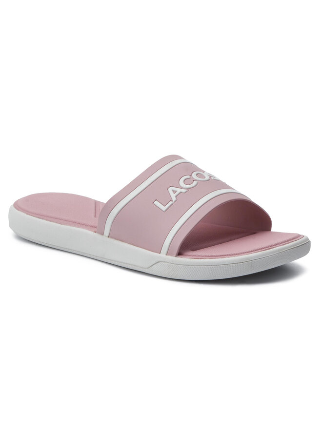 Mules sandales de bain Lacoste L.30 Slide 219 1 Cfa 7 37CFA00212E5 Rose chaussures