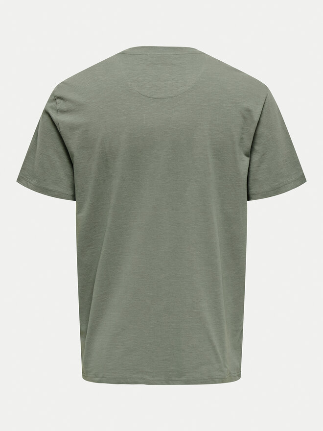 Only & Sons Only & Sons Camiseta 22025286 Verde Regular Fit