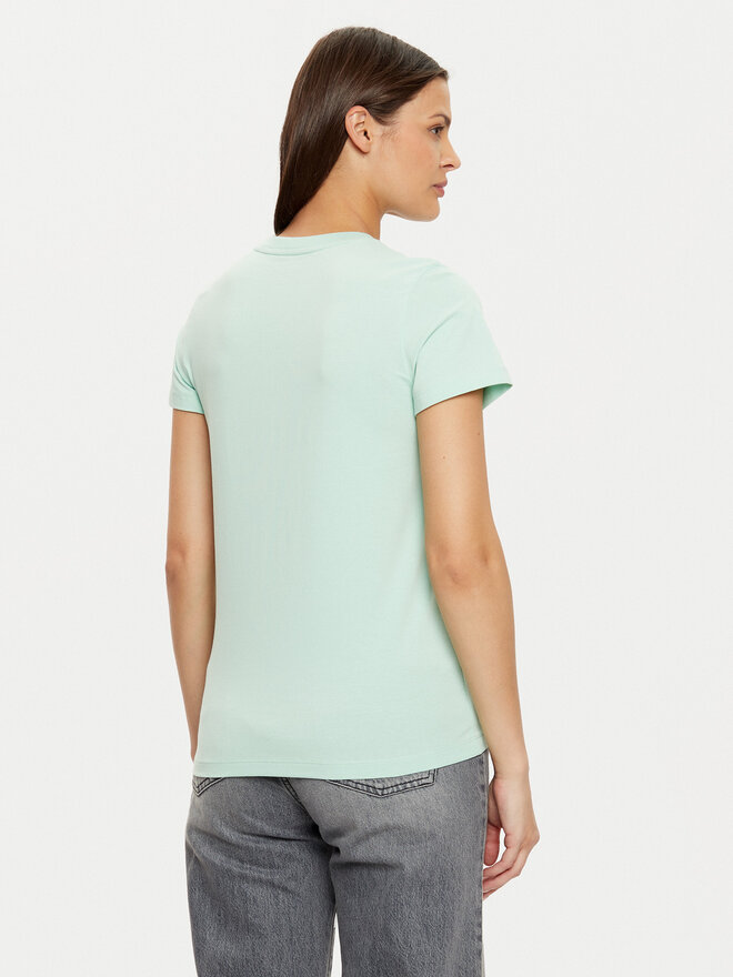 Guess Jeans Guess Jeans Póló W4YI10 J1314 Zöld Regular Fit