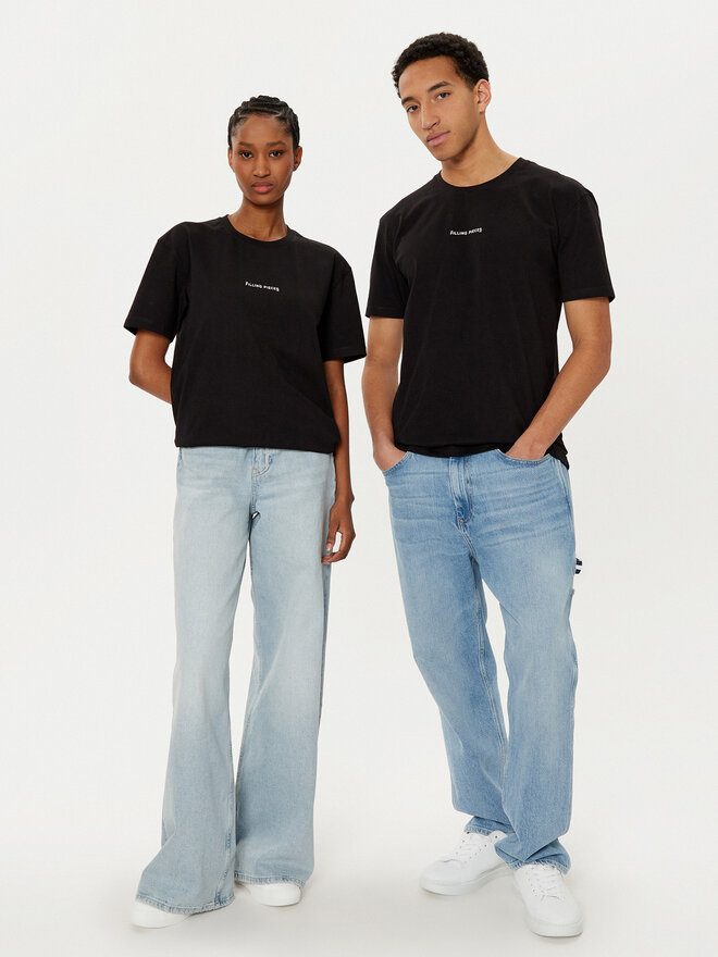 Filling Pieces Filling Pieces T-Shirt Unisex 7443400 Schwarz Slim Fit