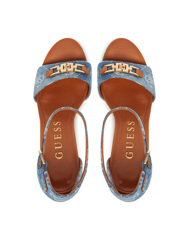 Guess Sandali Guess FLJSE2 FAL03 Modra