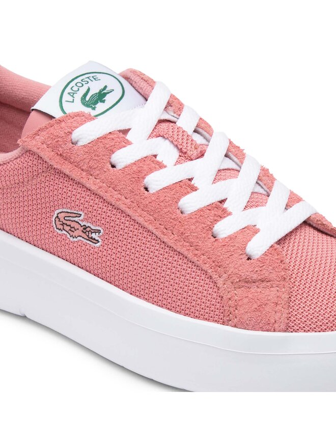 Lacoste Sneakersy Lacoste Carnaby Platform Lite 747SFA0084 Różowy