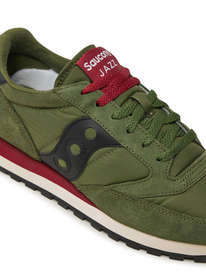 Zapatos Saucony 2044 – De Cuero, Suela Plana Y Cierre De Cordones, Estilo Casual