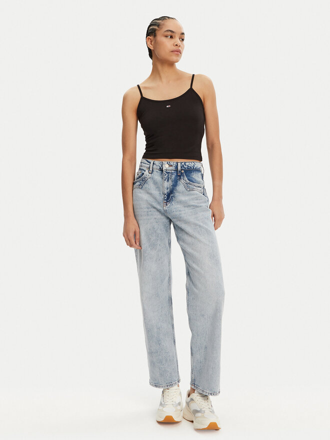 Tommy Jeans Tommy Jeans Set od 2 topa Essential DW0DW18148 Šarena Regular Fit