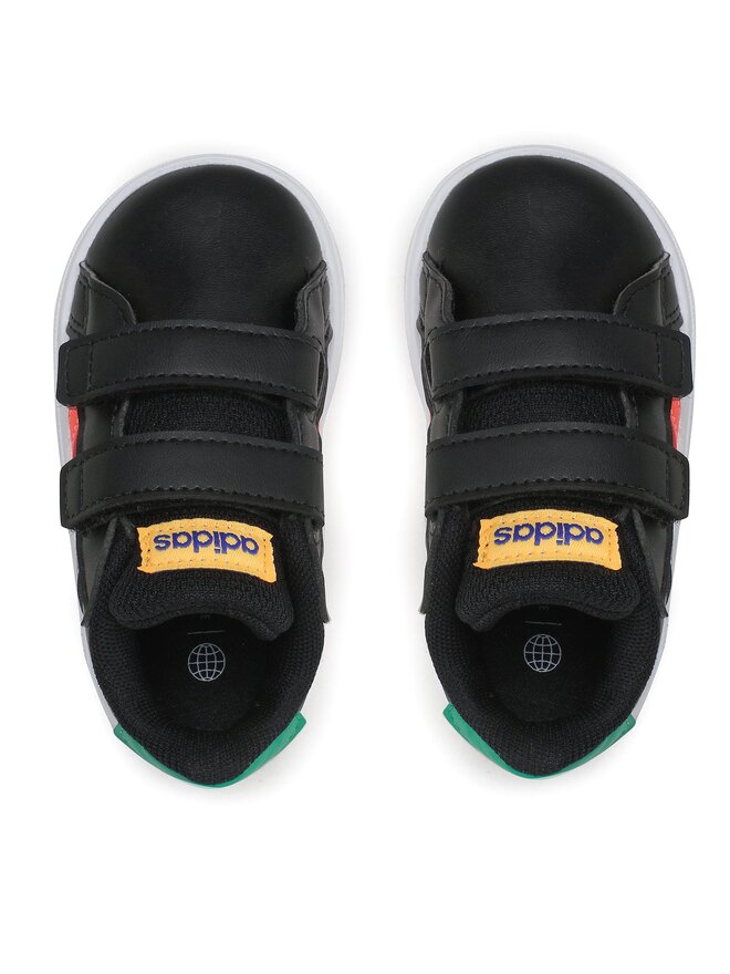 adidas Sneakersy adidas Grand Court Lifestyle Hook and Loop Shoes HP8918 Čierna