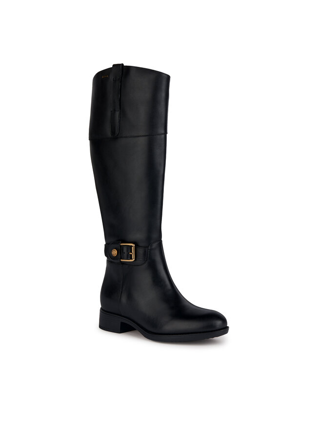 Geox Stivali al ginocchio Geox D Felicity Np Abx D36BLA 00043 C9999 Nero