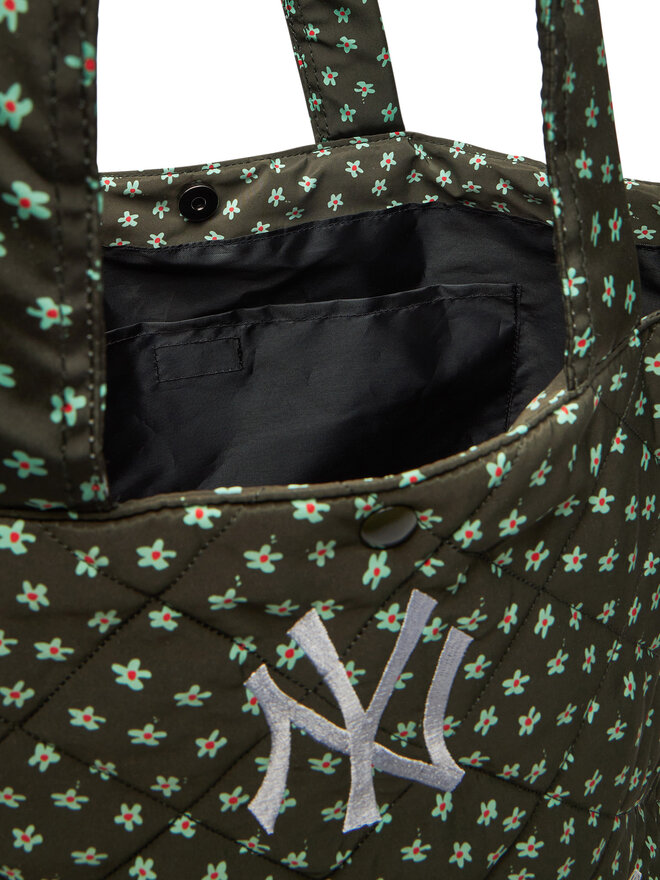 New Era Torebka New Era New York Yankees MLB Quilted Tote 60595121 Zielony
