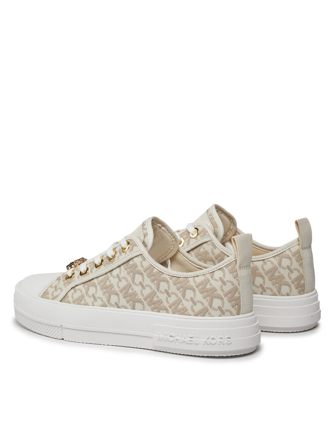 MICHAEL Michael Kors Кеди MICHAEL Michael Kors Evy Lace Up 43H3EYFS1B Бежевий