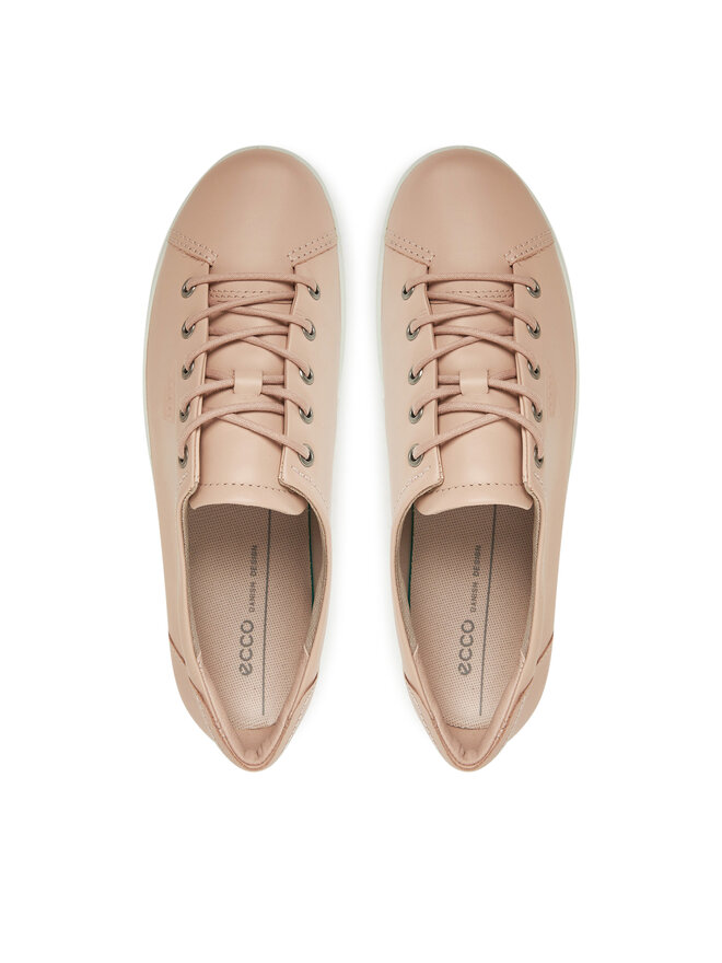 ECCO Sneakersy ECCO Soft 2.0 Tie 20650311118 Růžová