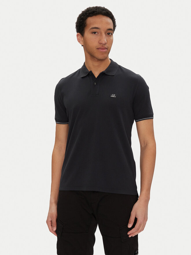 C.P. Company C.P. Company Pólóing 18CMPL130A006263G Fekete Regular Fit
