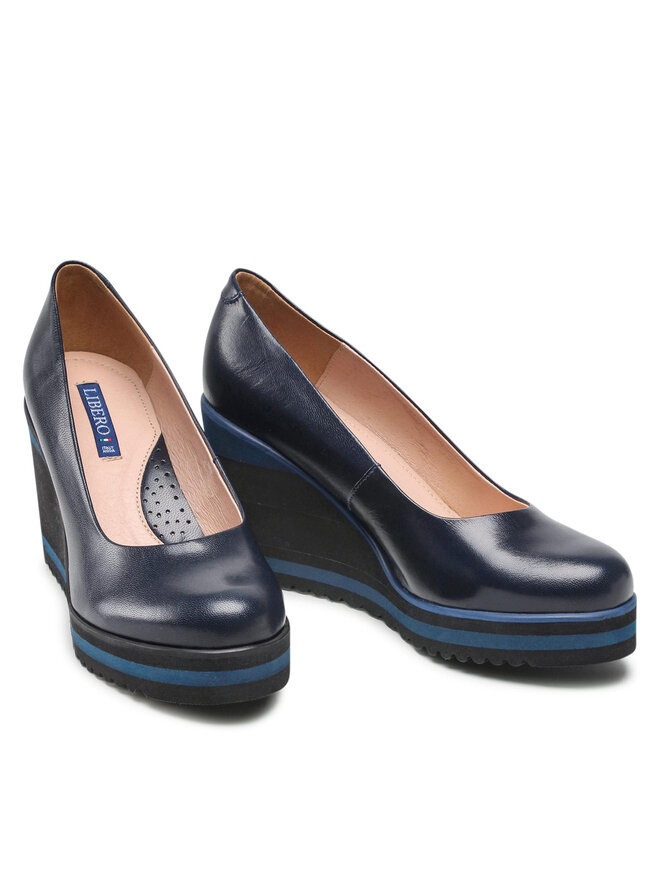 Libero Pantofi Libero 2255 Bleumarin