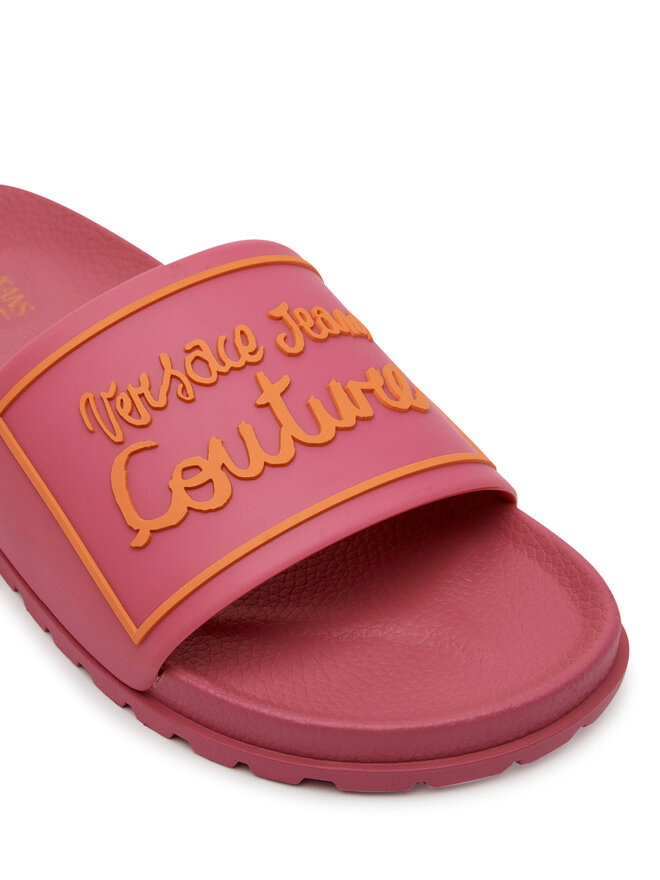 Versace Jeans Couture Şlapi Versace Jeans Couture 78VA3SQ2 Roz