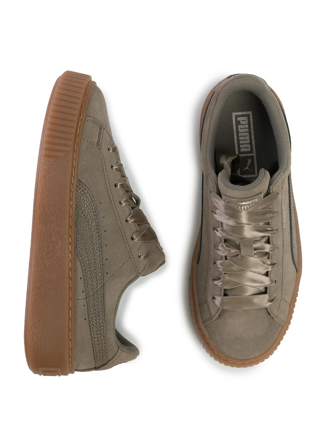 Puma platform grün deals