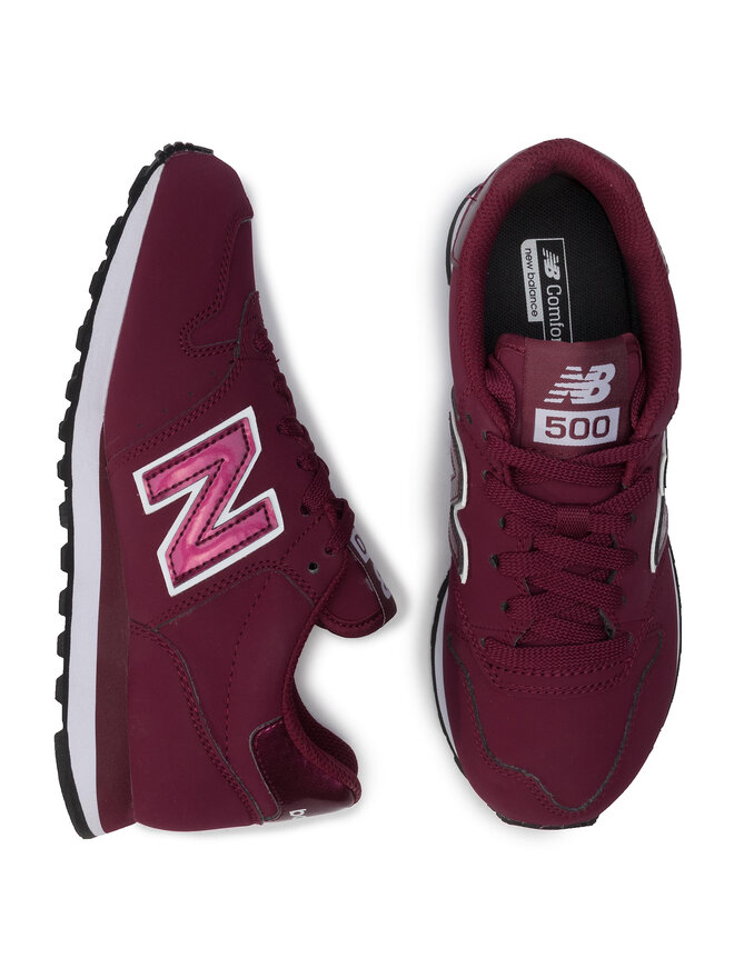 New balance 500 mujer burdeos shop