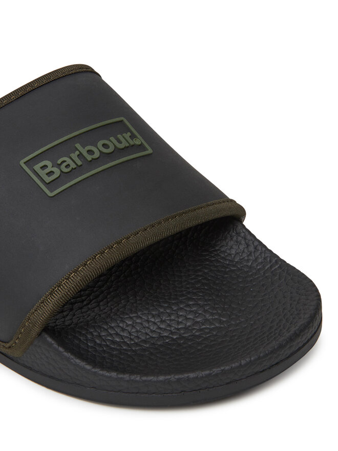 Barbour Шльопанці Barbour MBS0020BK51 Чорний