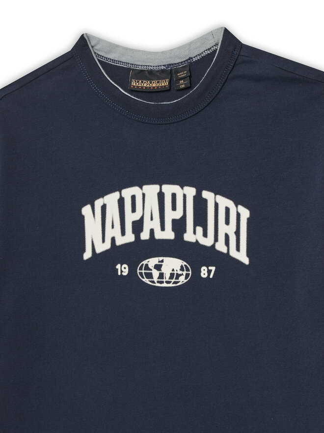 Napapijri Napapijri Póló S-Inot NP0A891F M Sötétkék Loose Fit