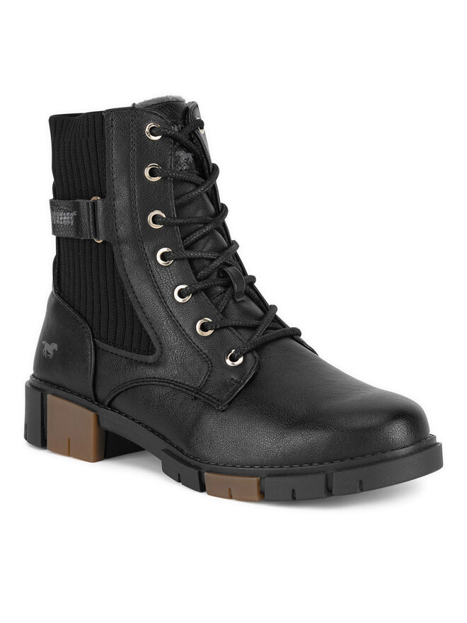 Mustang Stiefeletten Mustang 1443-502 Schwarz